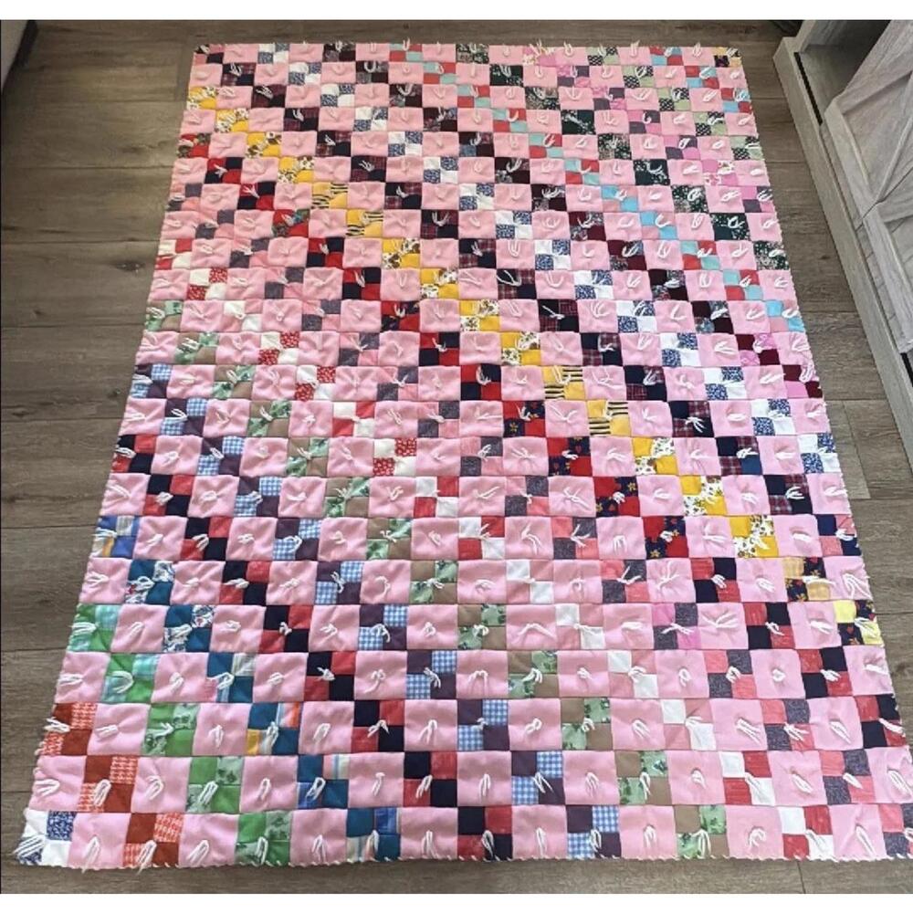 Polyester Prayer Tie Quilt